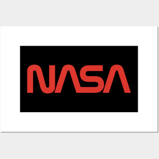 NASA Worm Logo Posters and Art